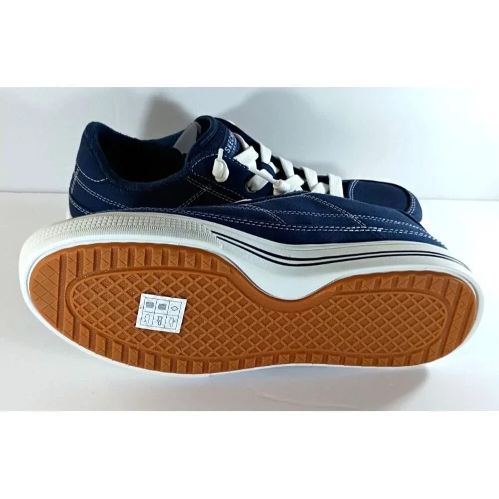 Skechers Arch Fit Arcata Slip On Sneakers Navy Women's Size 7 Arch Support
